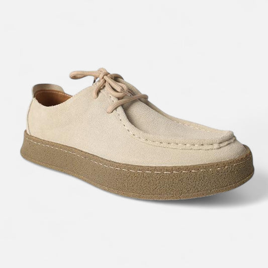 Vertemonde | Men’s Suede Oxfords – Classic Lace-Up Elegance