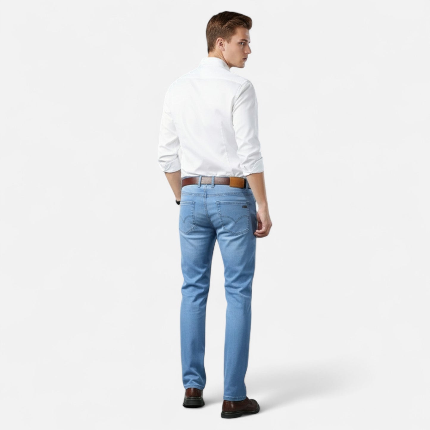 Vertemonde | Men’s Stretch Denim – Timeless Straight-Leg Comfort