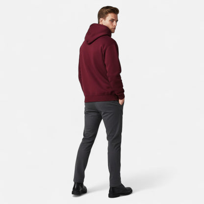 Vertemonde | Men’s Fleece Hoodie – Winter Warmth Essential