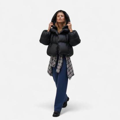 Vertemonde | Women’s Oversized Puffer Jacket – Winter Elegance