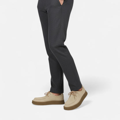 Vertemonde | Men’s Suede Oxfords – Classic Lace-Up Elegance
