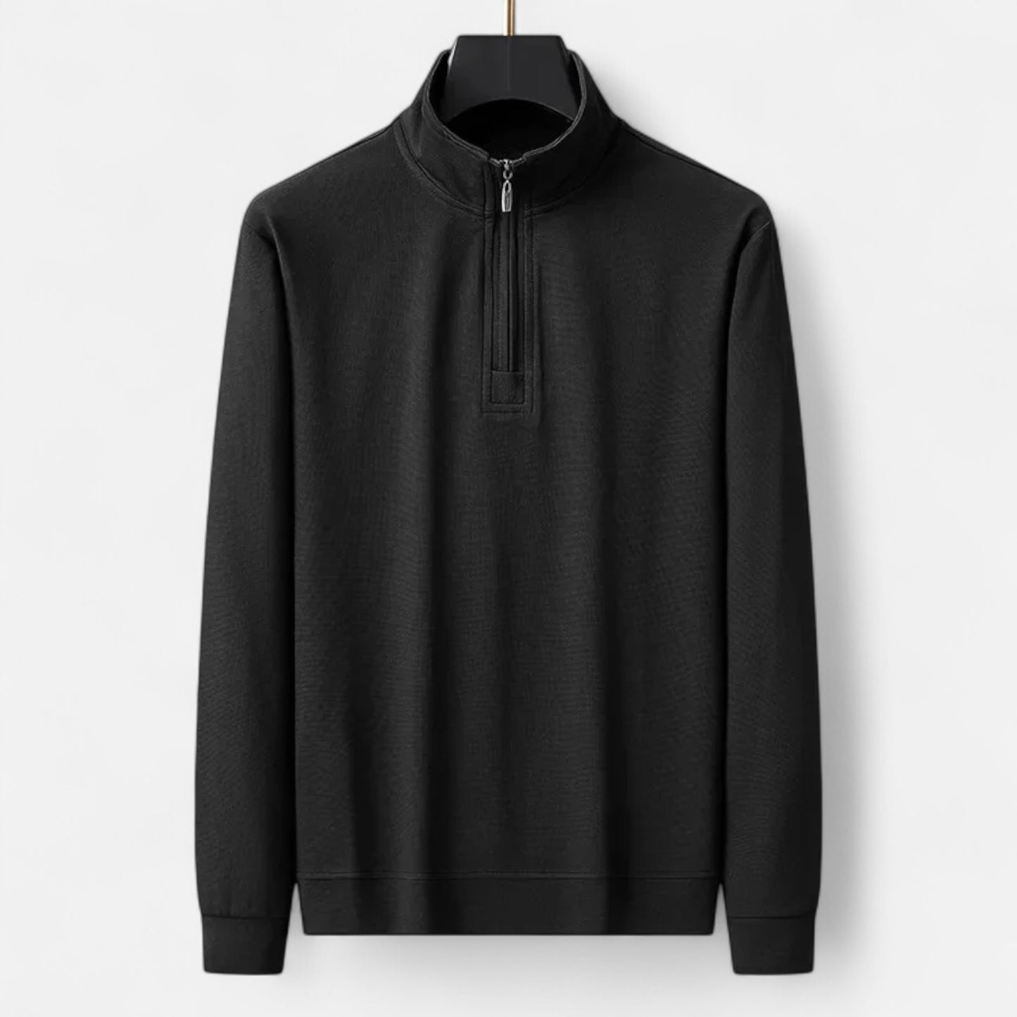 Vertemonde | Men’s Half-Zip Sweatshirt – Lightweight Cotton Ease