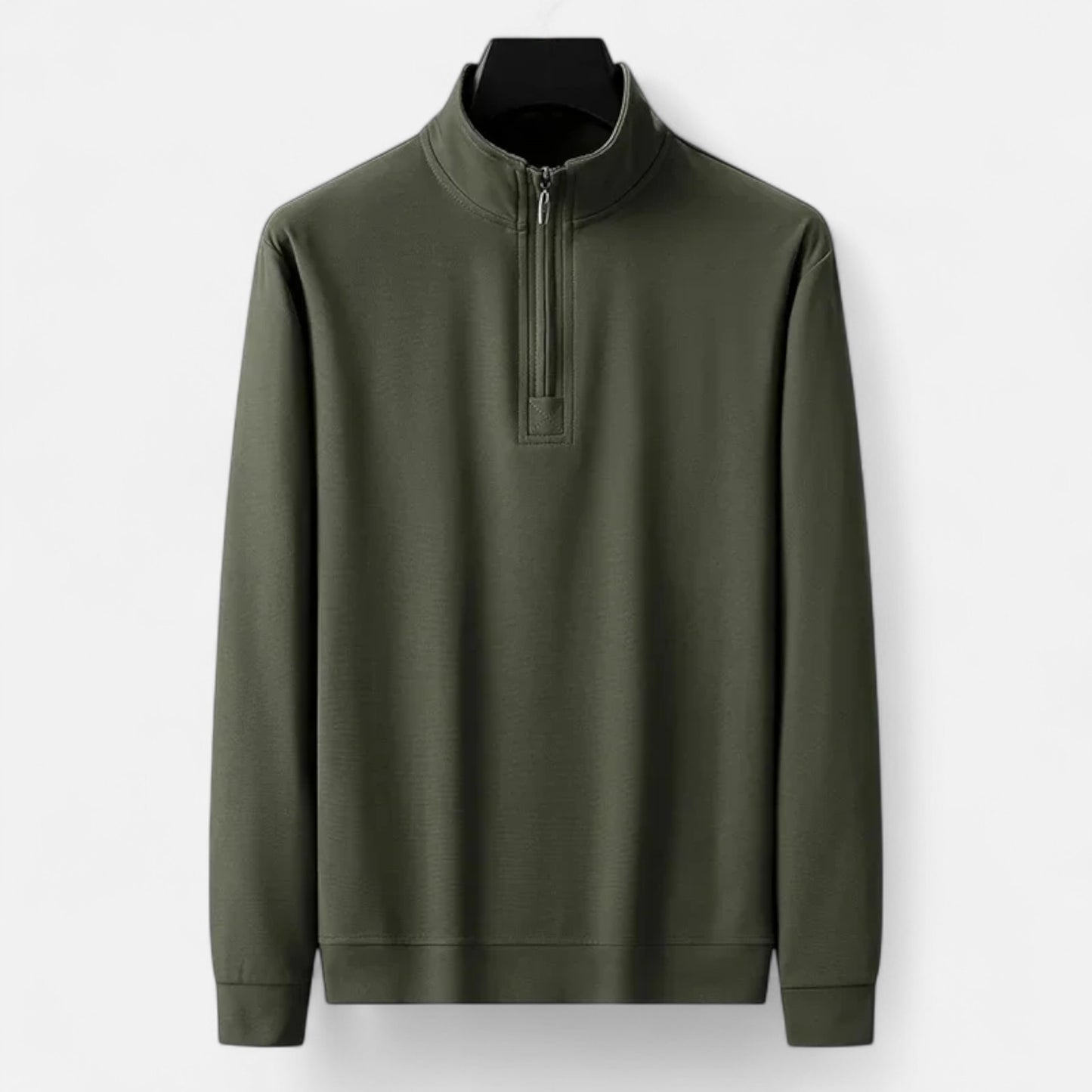 Vertemonde | Men’s Half-Zip Sweatshirt – Lightweight Cotton Ease