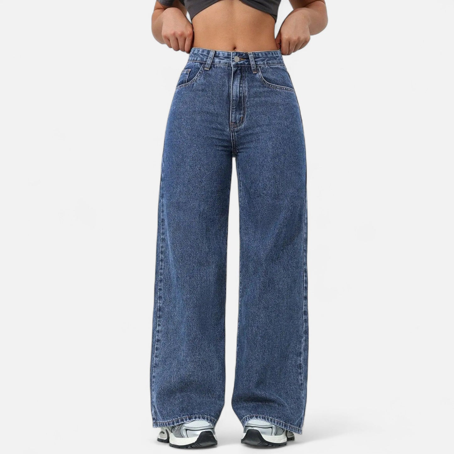 Vertemonde | Women’s Loose-Fit Jeans – Wide-Leg Elegance