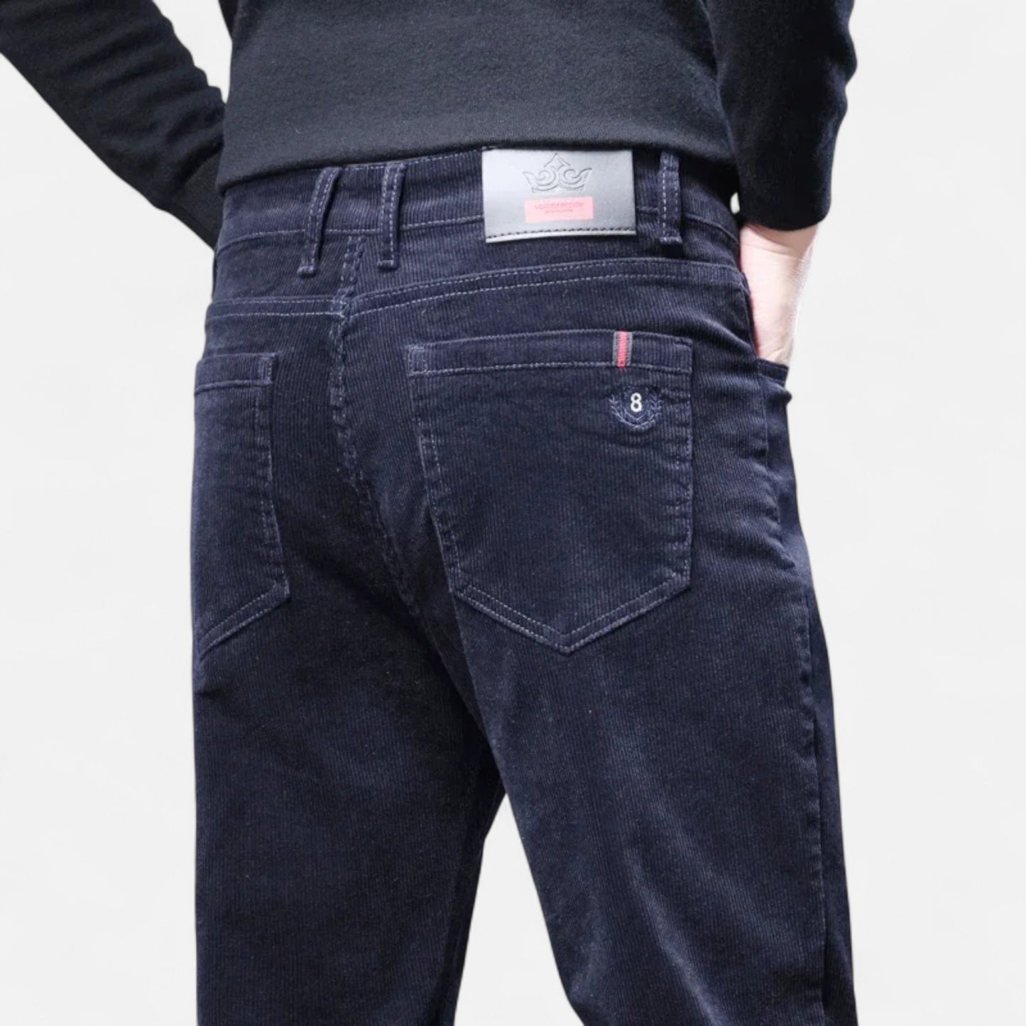 Vertemonde | Men’s Slim Corduroy Pants – Timeless Seasonal Style