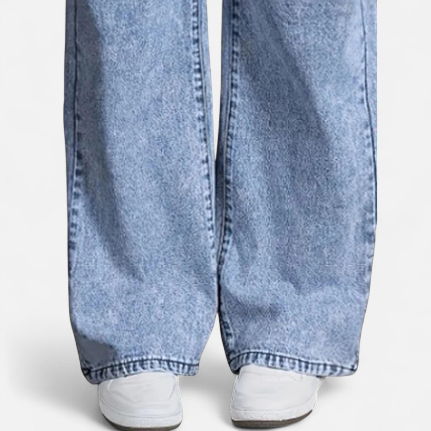 Vertemonde | Women’s Wide-Leg Jeans – High-Waist Elegance