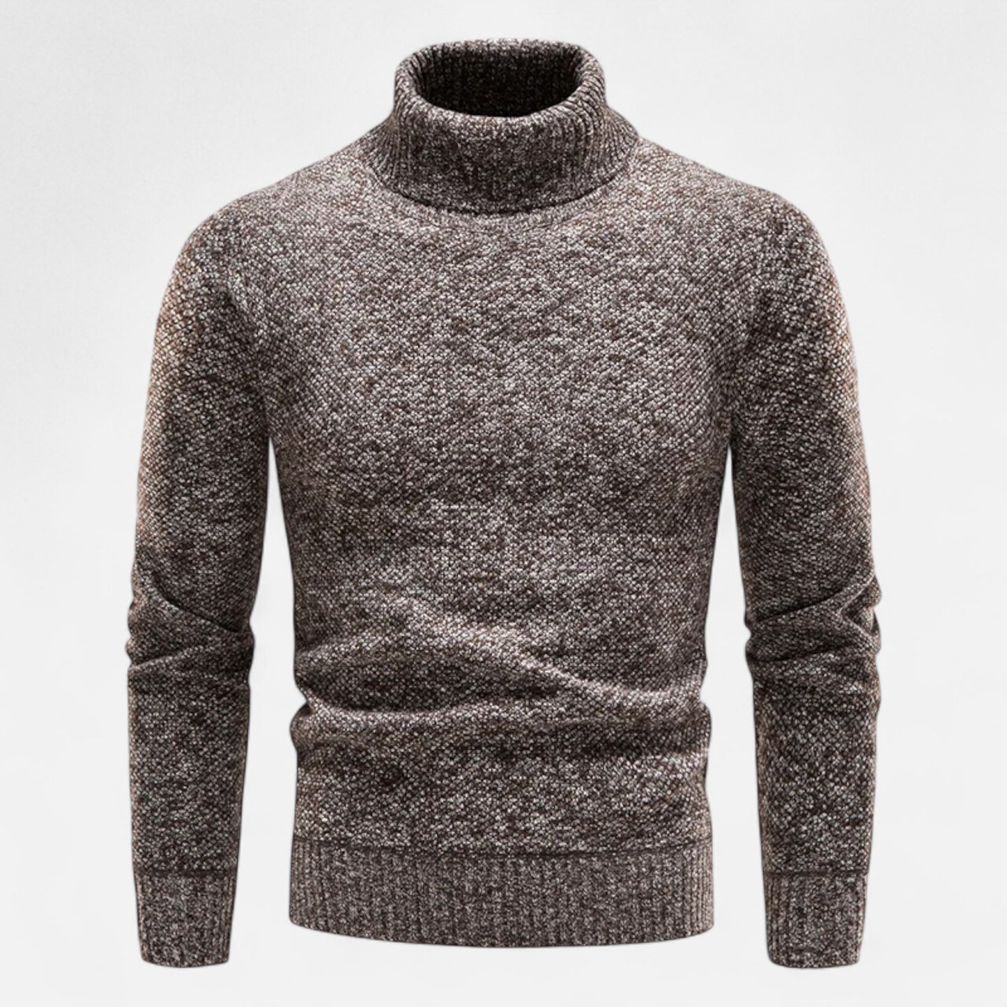 Vertemonde | Men’s Fleece Turtleneck – Slim Winter Elegance
