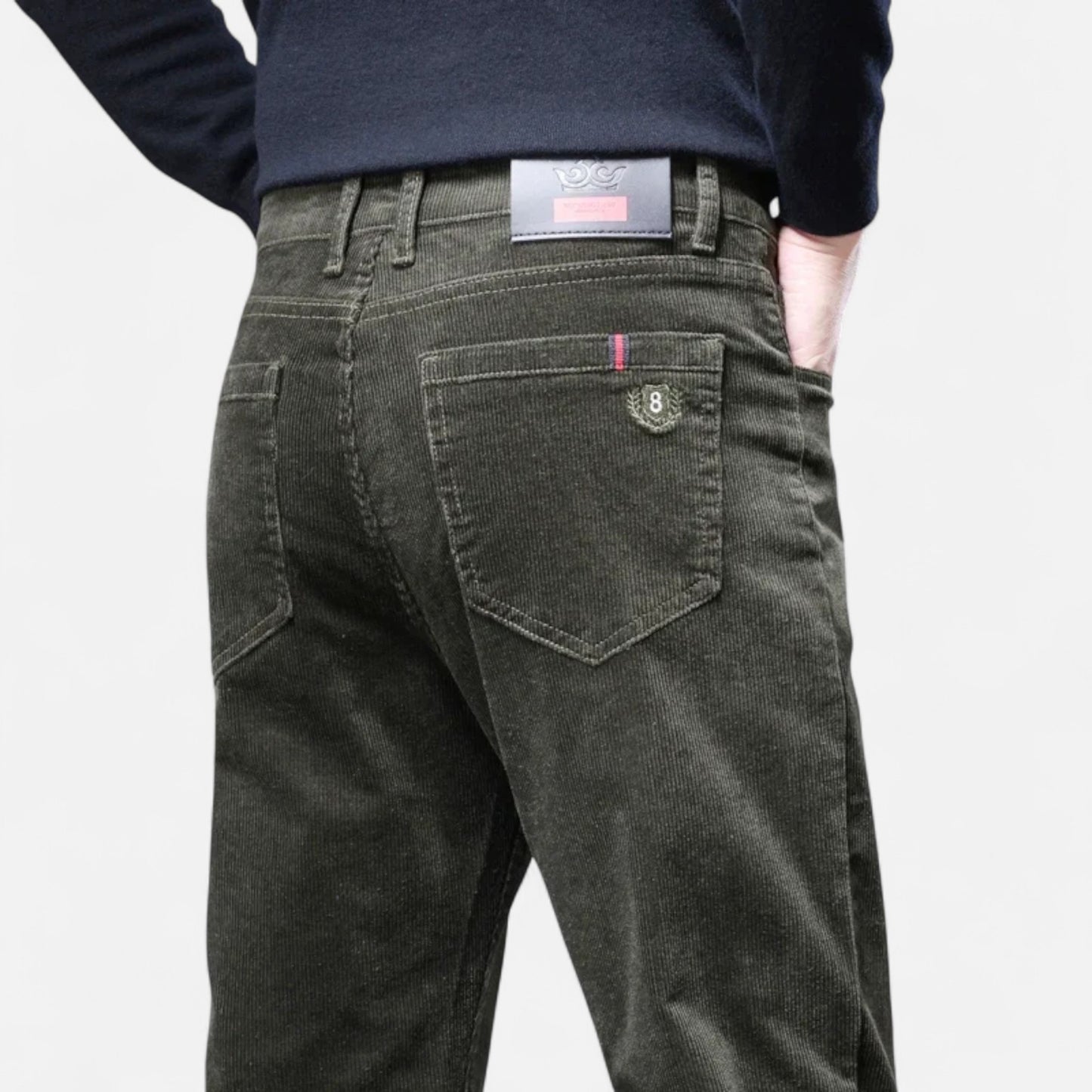 Vertemonde | Men’s Slim Corduroy Pants – Timeless Seasonal Style