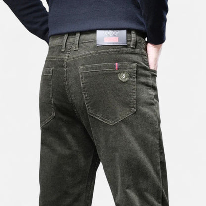 Vertemonde | Men’s Slim Corduroy Pants – Timeless Seasonal Style